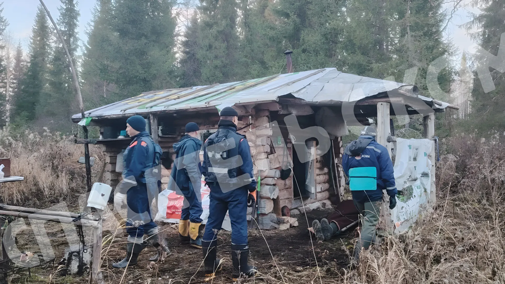 В Коми спасатели вынесли из леса парализованного рыбака