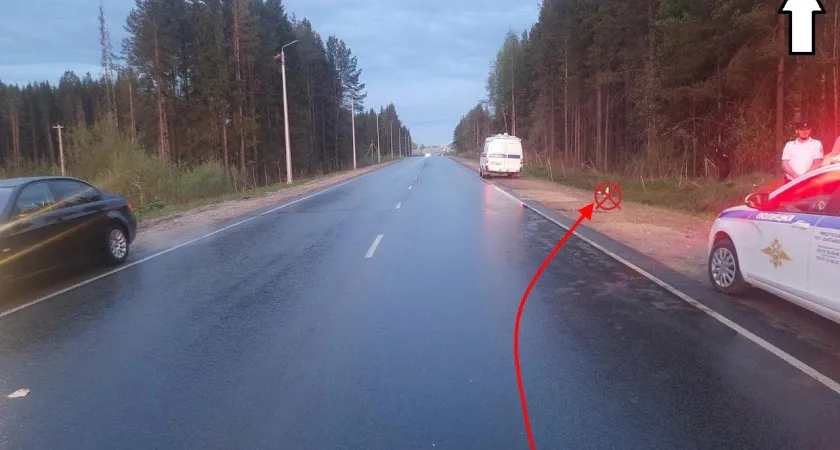 В Коми байкер с 361 нарушением ПДД попал в аварию
