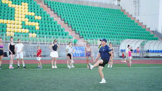 Жители столицы Коми провели активные выходные на Республиканском стадионе