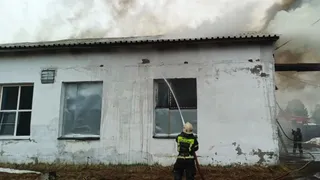 Причиной пожара на молокозаводе в Коми стала отопительная печь