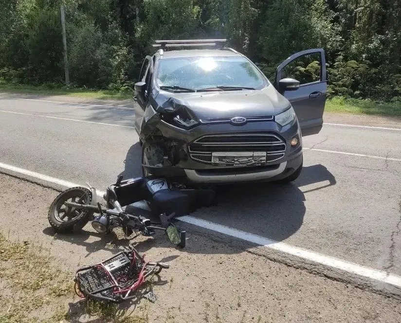 Пьяный водитель из Коми насмерть сбил электровелосипедиста в Кировской области