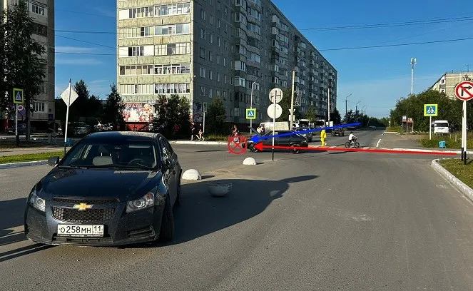 В трех авариях на дорогах в Коми пострадали пять человек
