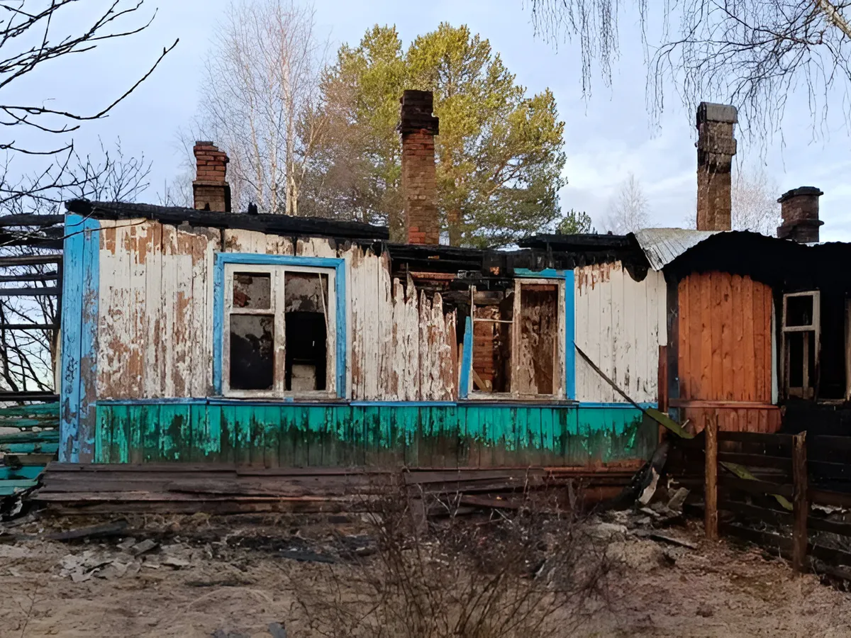 В Коми при пожаре в жилом доме погиб мужчина