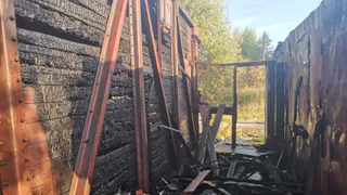 В Коми под Печорой при пожаре в частном доме погиб мужчина