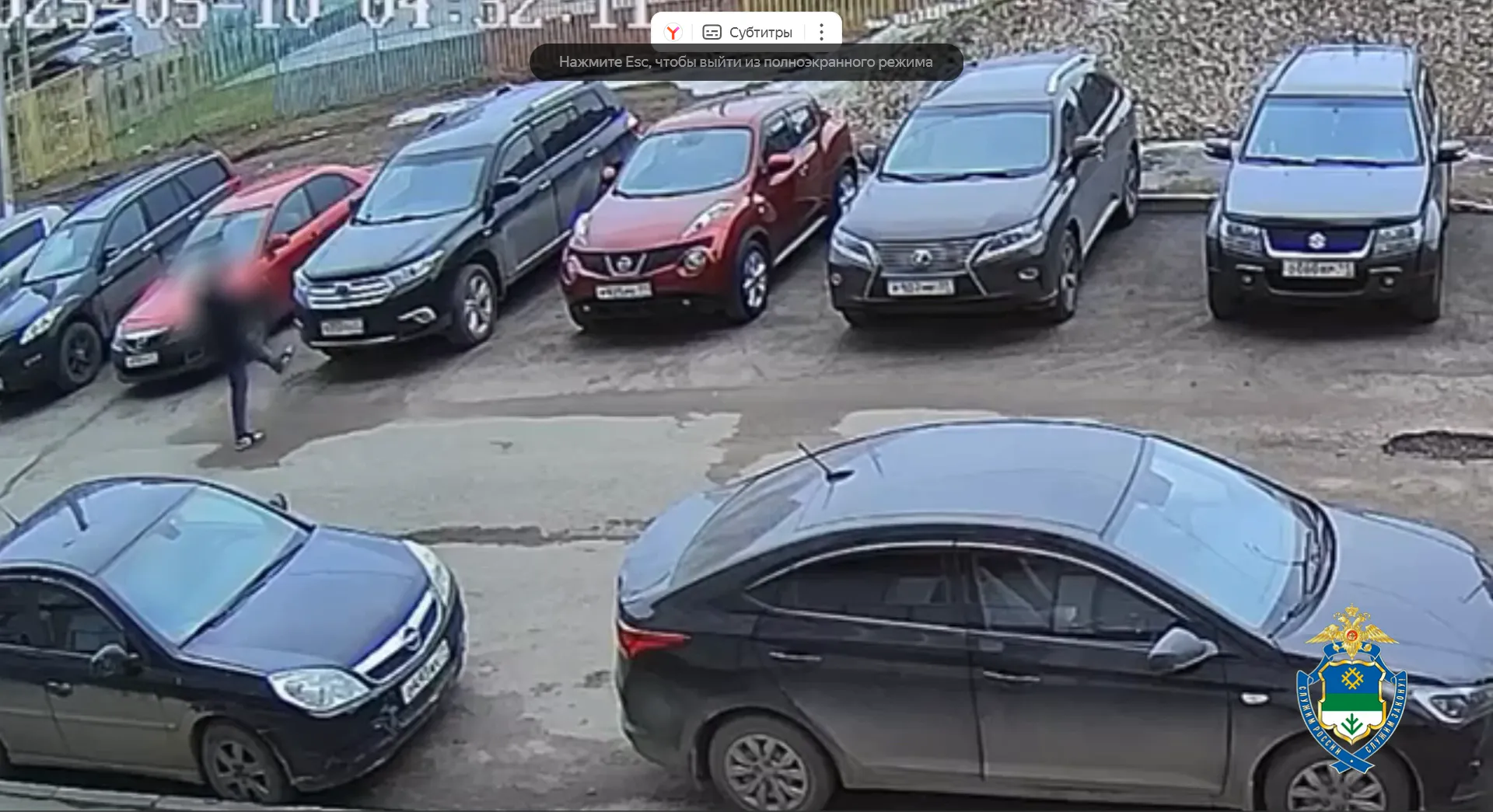 В Коми полицейские задержали вандала, повредившего шесть автомобилей