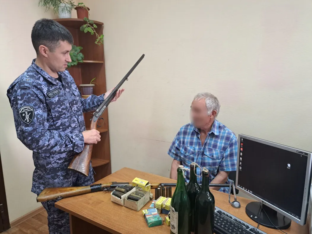 Житель Коми обнаружил оружие в подвале