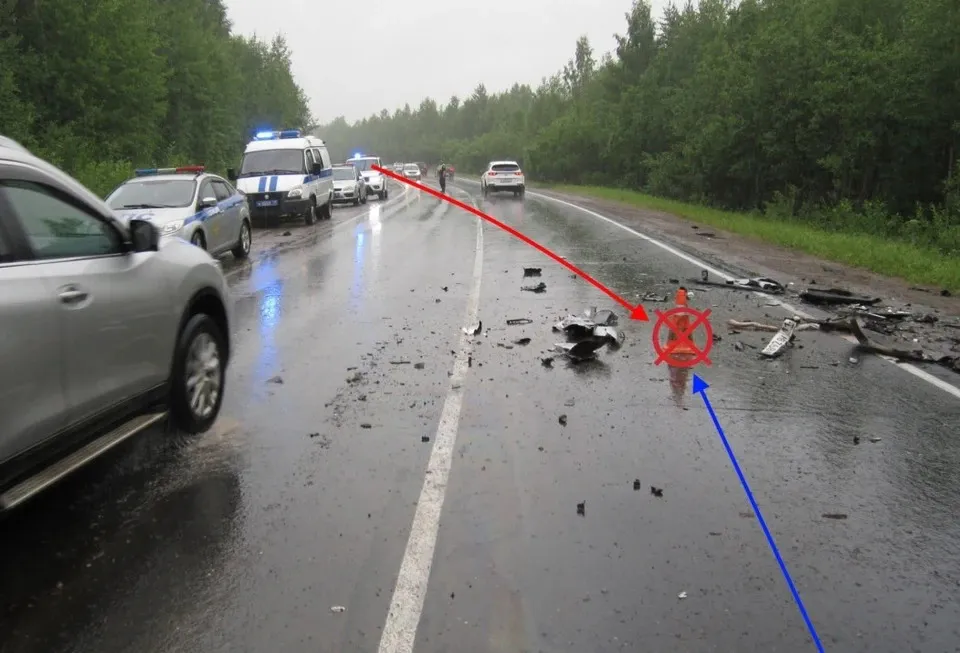 Стали известны подробности страшной аварии в Коми, где погибли 2 человека