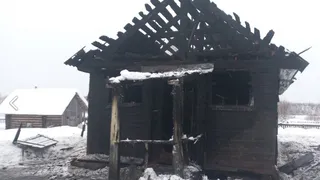 Пожар уничтожил частный дом в Прилузье Коми, но обошлось без жертв
