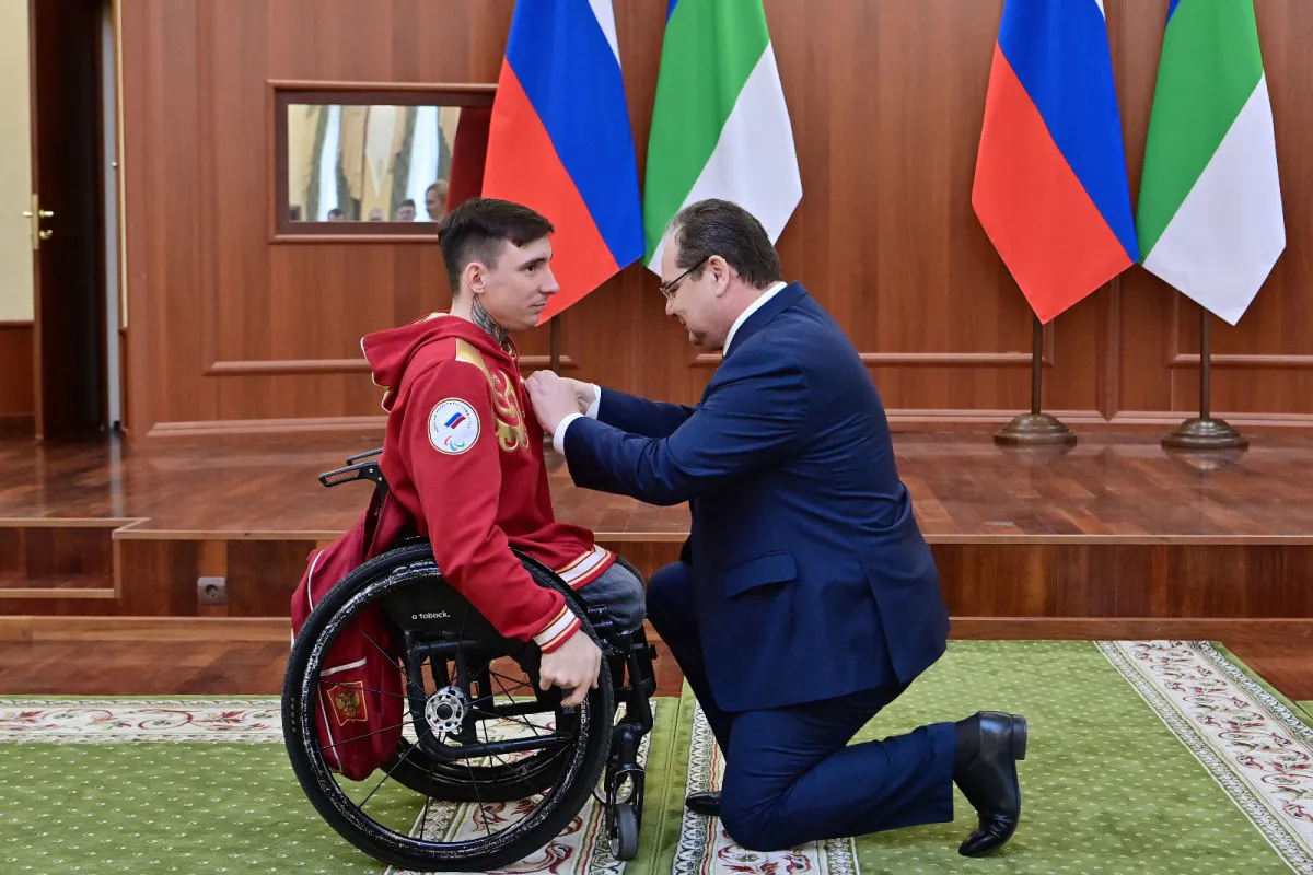 Паралимпийцу Ивану Голубкову присвоили звание Героя Коми