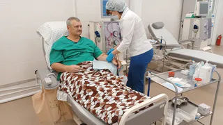 Новое отделение гемодиализа в одной из ЦРБ Коми принимает 1-х пациентов