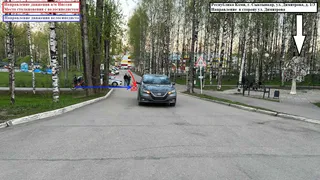 Десятилетний велосипедист попал под колеса иномарки в Коми
