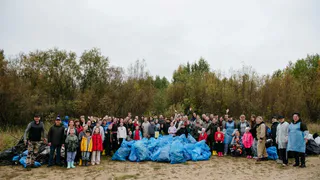 Сотрудники СЛПК приняли участие в акции «Речная лента»