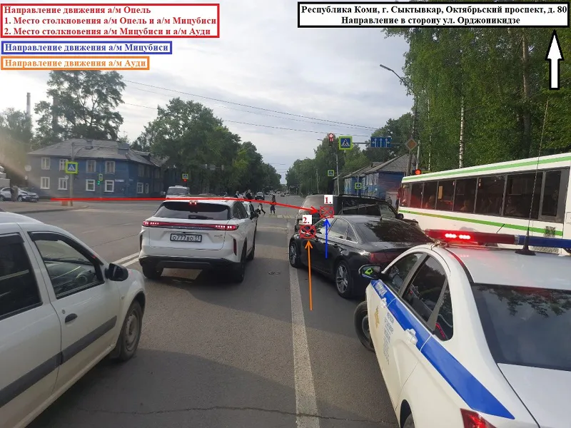 Коми приводит печальную статистику: три аварии с пострадавшими и более 3 тысяч нарушений ПДД