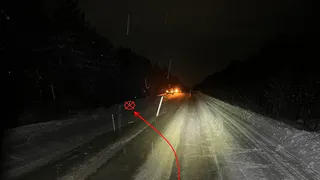 В Коми Chevrolet Niva с начинающим водителем и двумя юными пассажирами оказалась в кювете