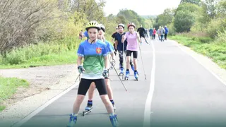В Коми появилась новая лыжероллерная трасса