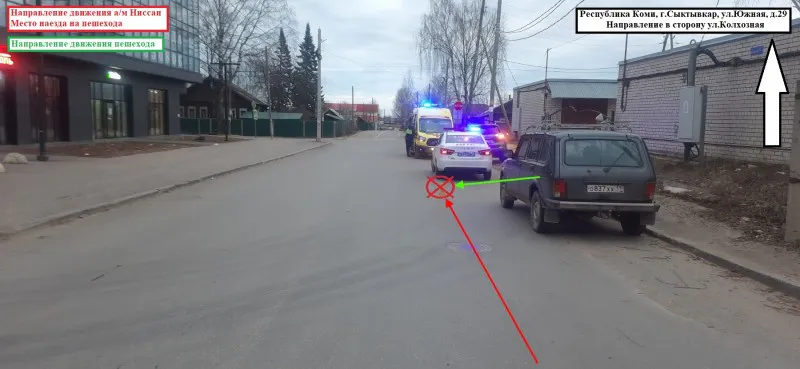 В Коми 10-летний мальчик выскочил прямо под колеса внедорожника