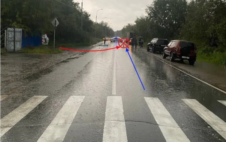 Трагическое ДТП в северном городе Коми унесло жизнь мотоциклиста