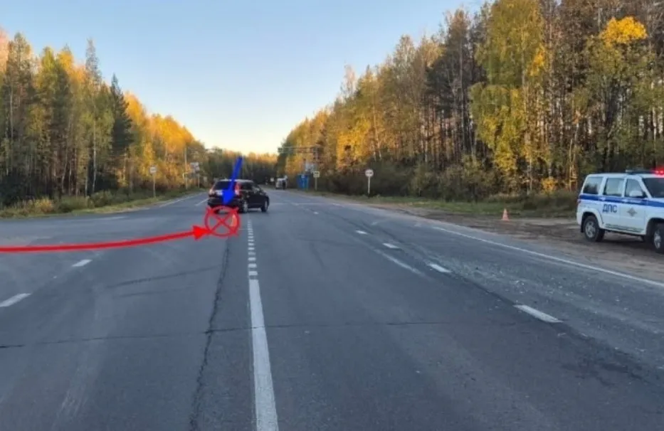 В Коми в трех ДТП пострадали 4 человека: пассажиры автобуса и машины, юный пешеход