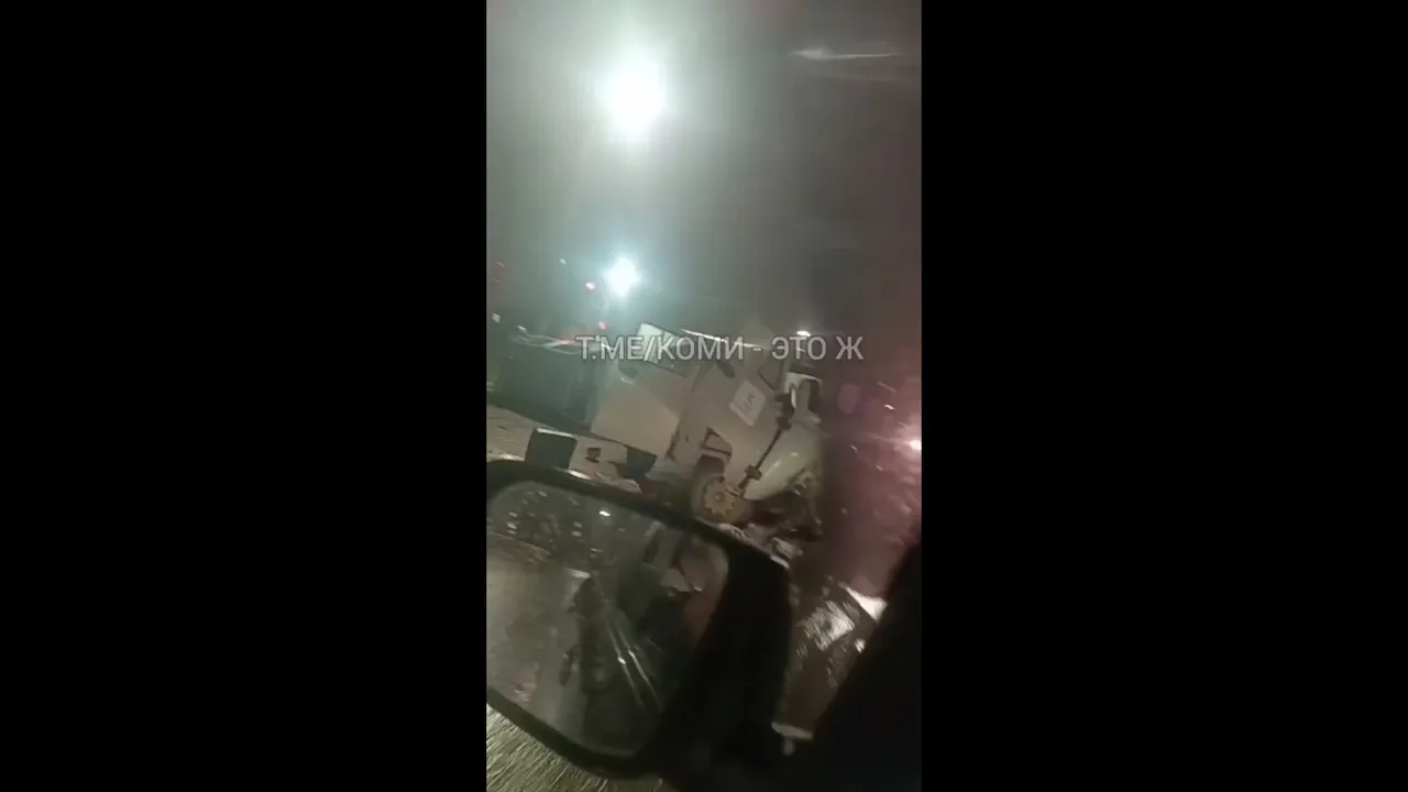 В Коми "буханка" попала в страшную аварию