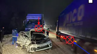 В Сыктывдинском районе произошло столкновение трех транспортных средств