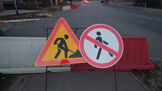 На улице Крутая в Сыктывкаре продолжили ремонтные работы