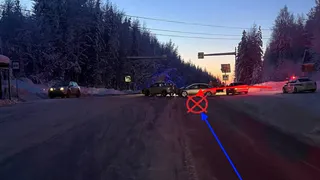 В Коми водитель-пенсионерка на Toyota не пропустила Nissan и устроила тяжелую аварию