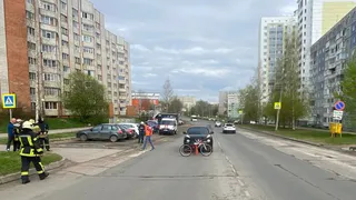 В Сыктывкаре велосипедистка попала под Nissan на зебре