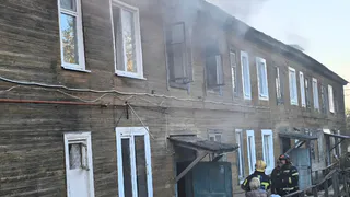 В Коми при пожаре в Выльтыдоре погибли два человека