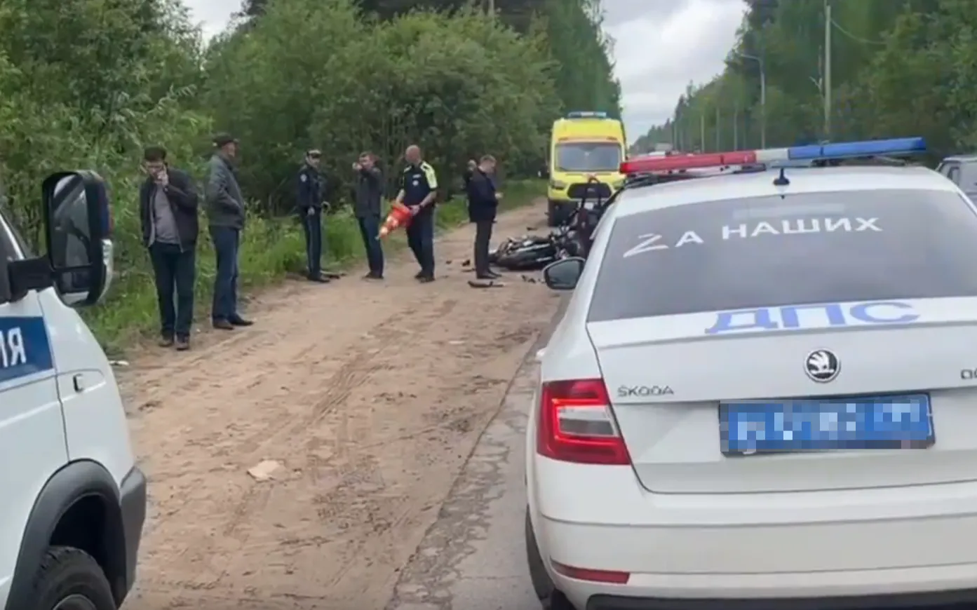 В Сыктывкаре в ДТП при обгоне погиб мотоциклист