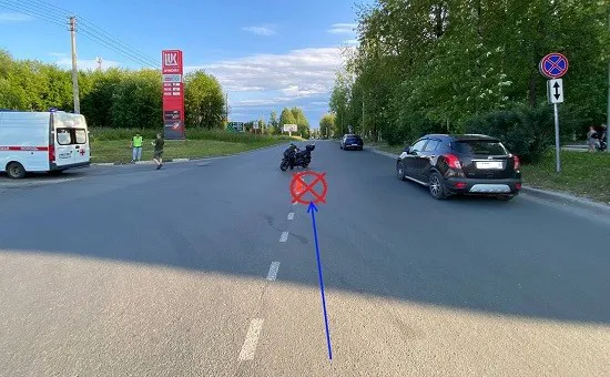 В Сыктывкаре за вечер произошло два ДТП с пострадавшими