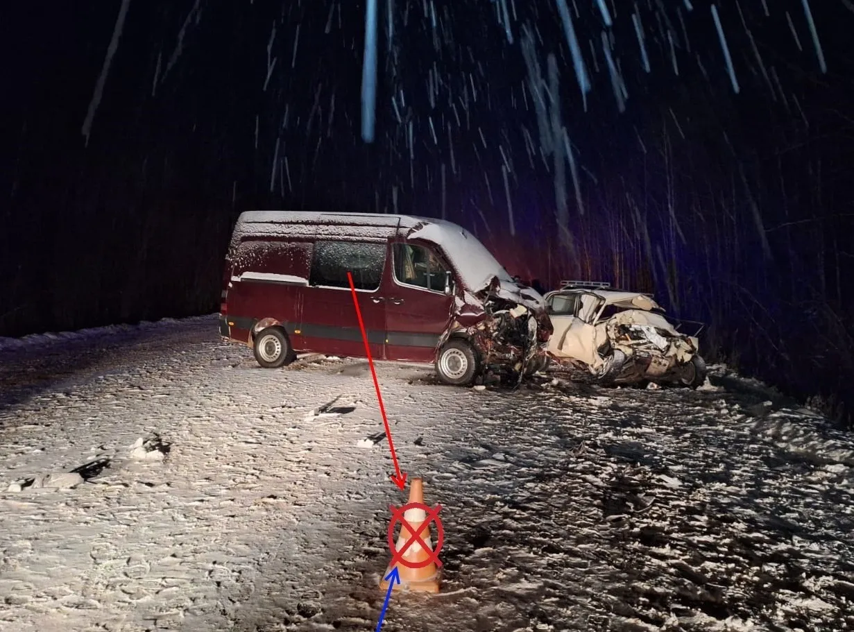 В жестком ДТП в Коми погиб один водитель