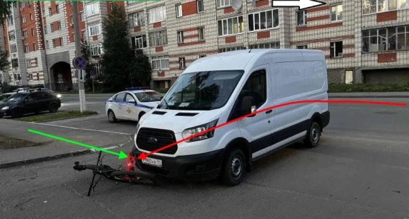 В Коми водитель с 40-летним стажем управления авто сбил велосипедиста