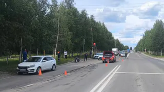 В Коми за сутки три мотоциклиста пострадали в ДТП, из них двое без прав