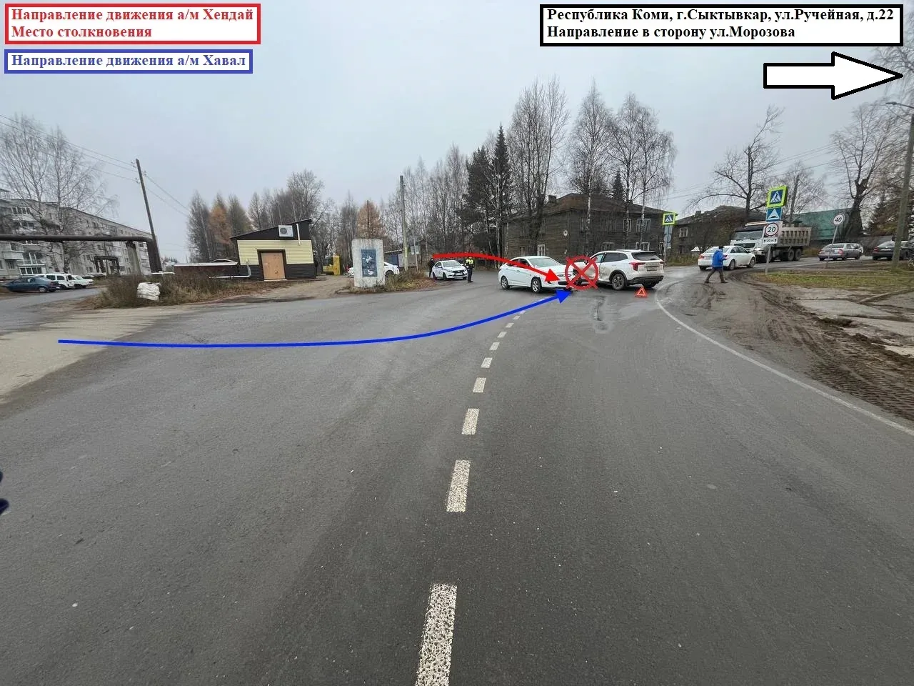 Сыктывкар стал лидером тревожной статистики ГАИ: 5 ДТП с травмированными людьми