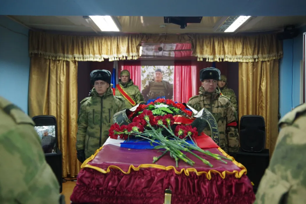 В Коми простились с погибшим на СВО солдатом