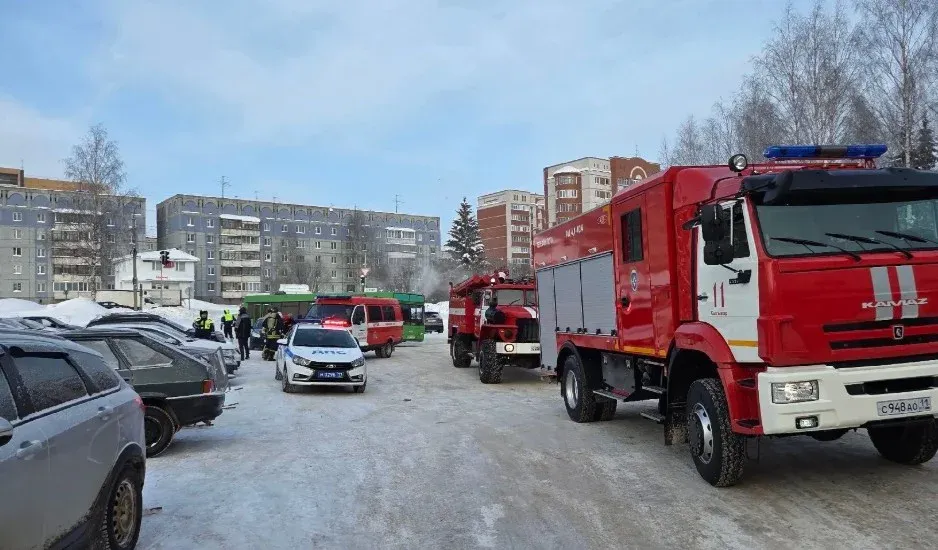 Пожарные Сыктывкара отстояли гаражный бокс на Сысольском шоссе