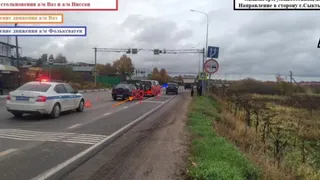 В жёстком групповом ДТП в Коми получила травмы молодая женщина
