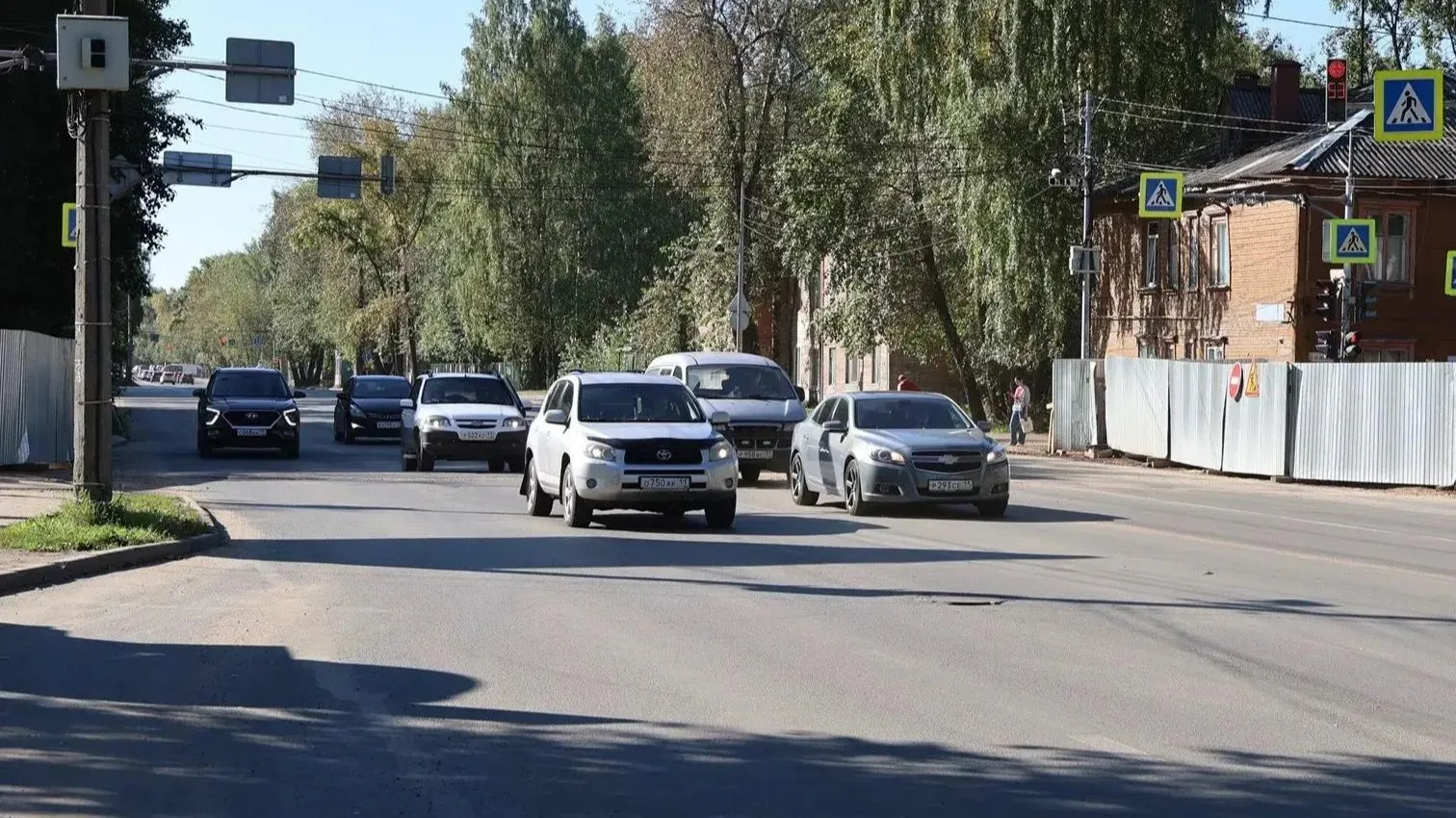 В столице Коми полностью восстановили движение по Октябрьскому проспекту