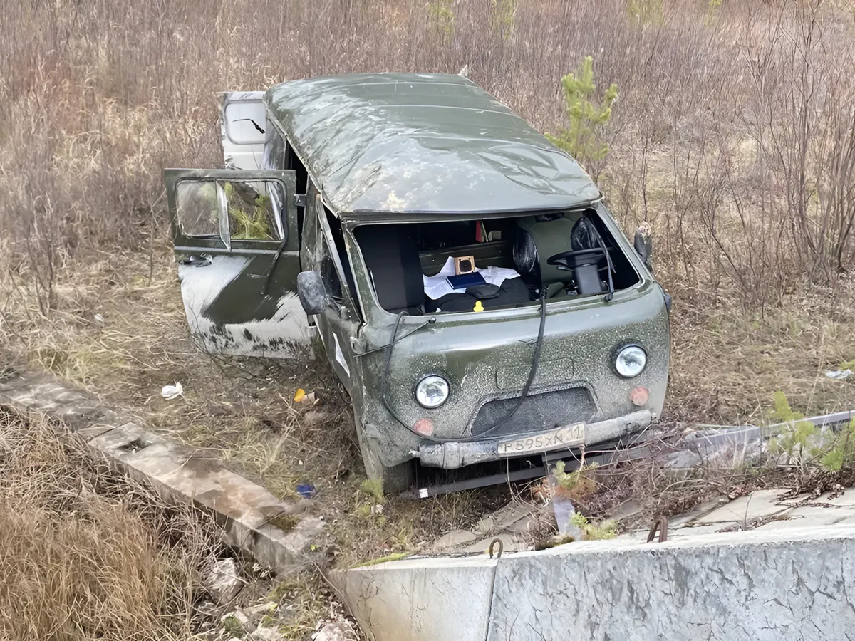 В Печорском районе Коми в ДТП пострадали пассажир «буханки» и пешеход