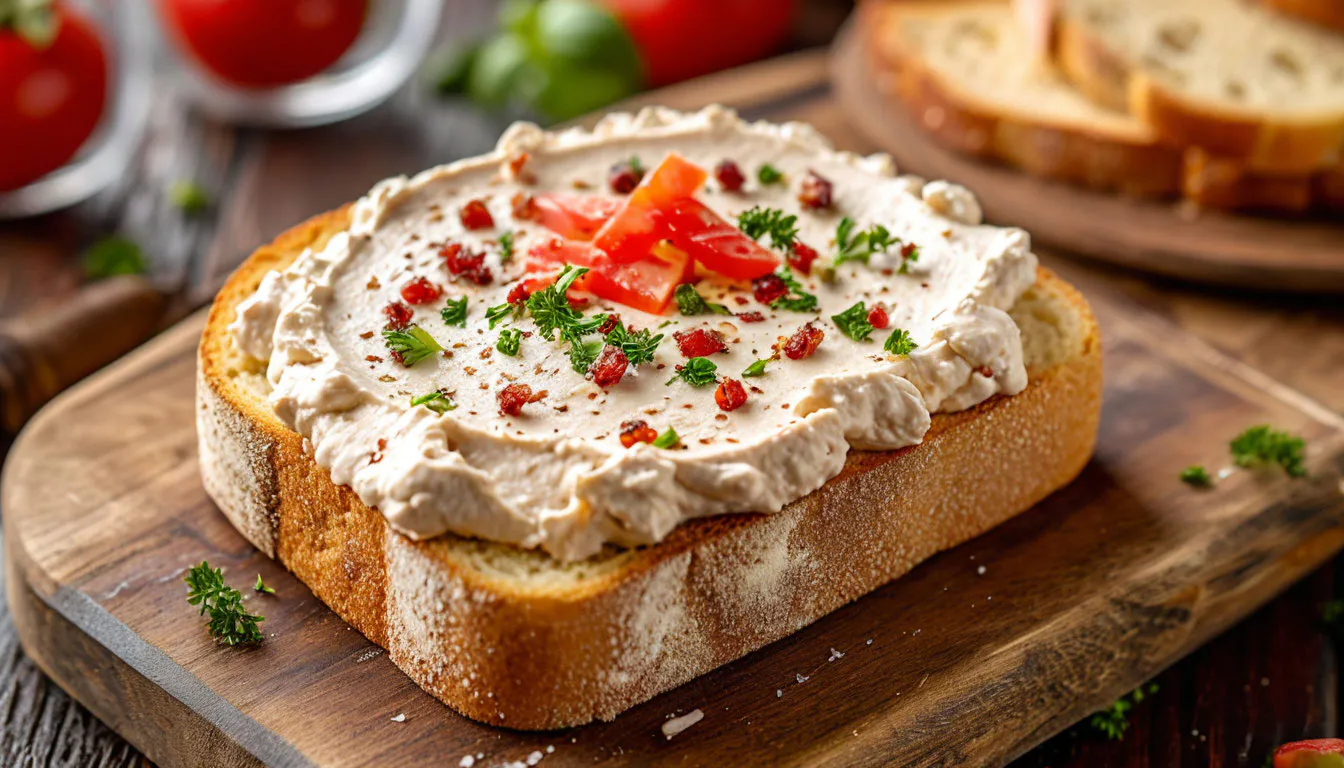 Сытная намазка на хлеб: получается такой вкусной, что у домашних только за ушами пищит