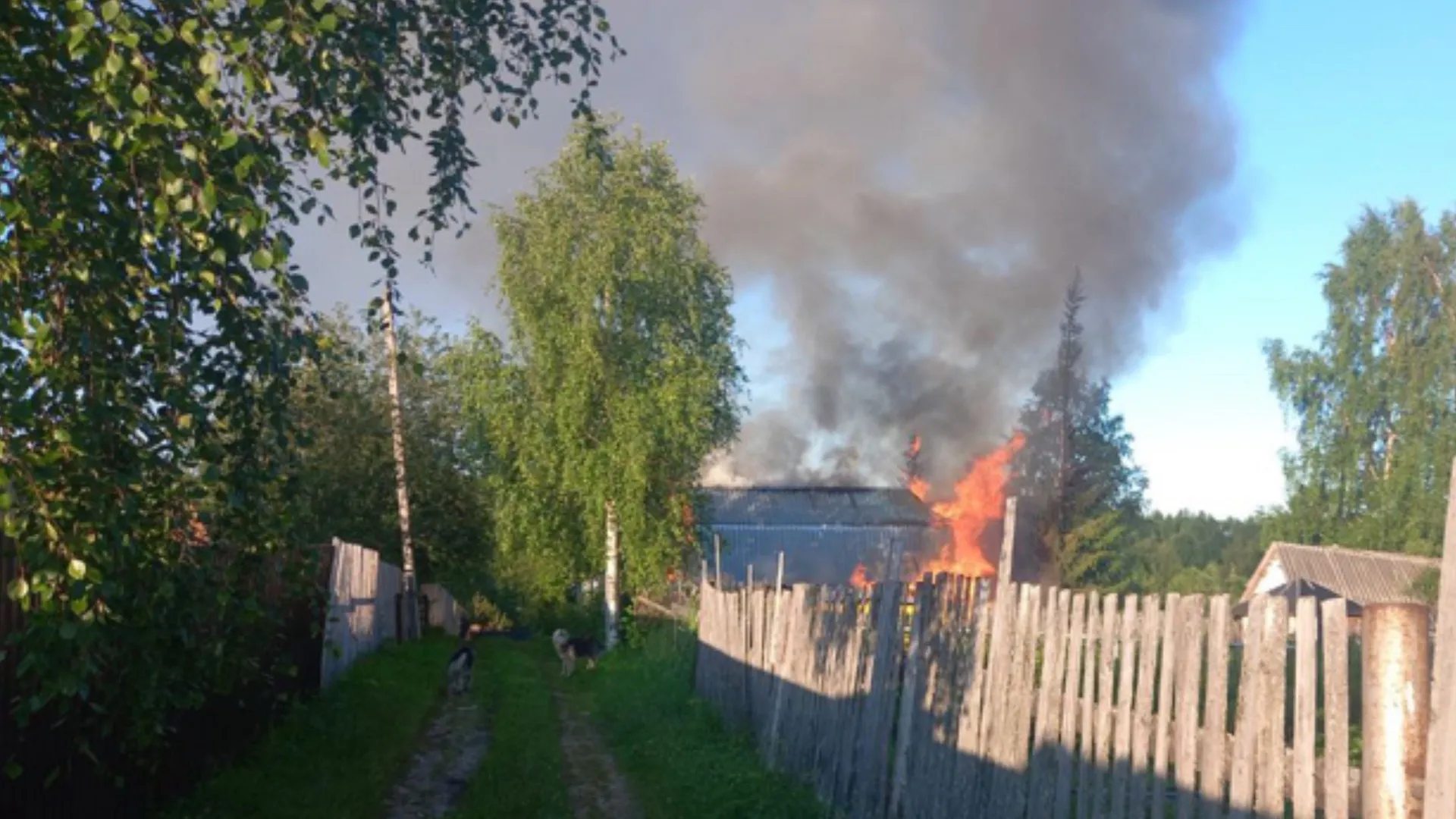 Четыре пожара потушили за сутки в Коми: есть один погибший