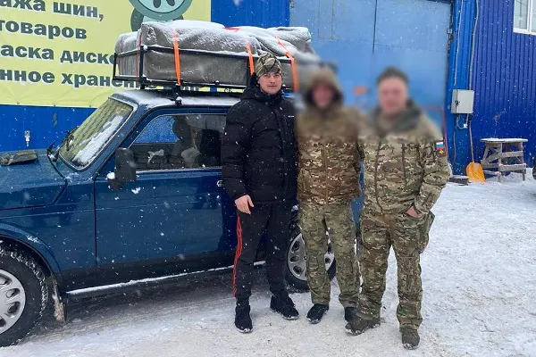В Коми сотрудники СИЗО отремонтировали "Ниву" для роты и собрали гумпомощь
