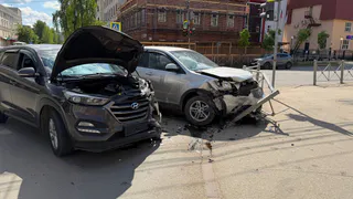 В Коми в двух ДТП пострадали пассажирка иномарки и юный велосипедист
