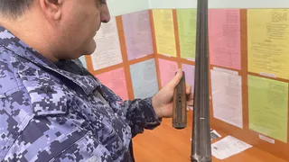 Житель Коми пришел в отделение Росгвардии с пистолетом Марголина