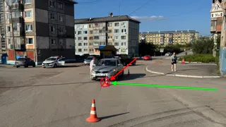В Заполярье Коми автомобиль сбил юного велосипедиста