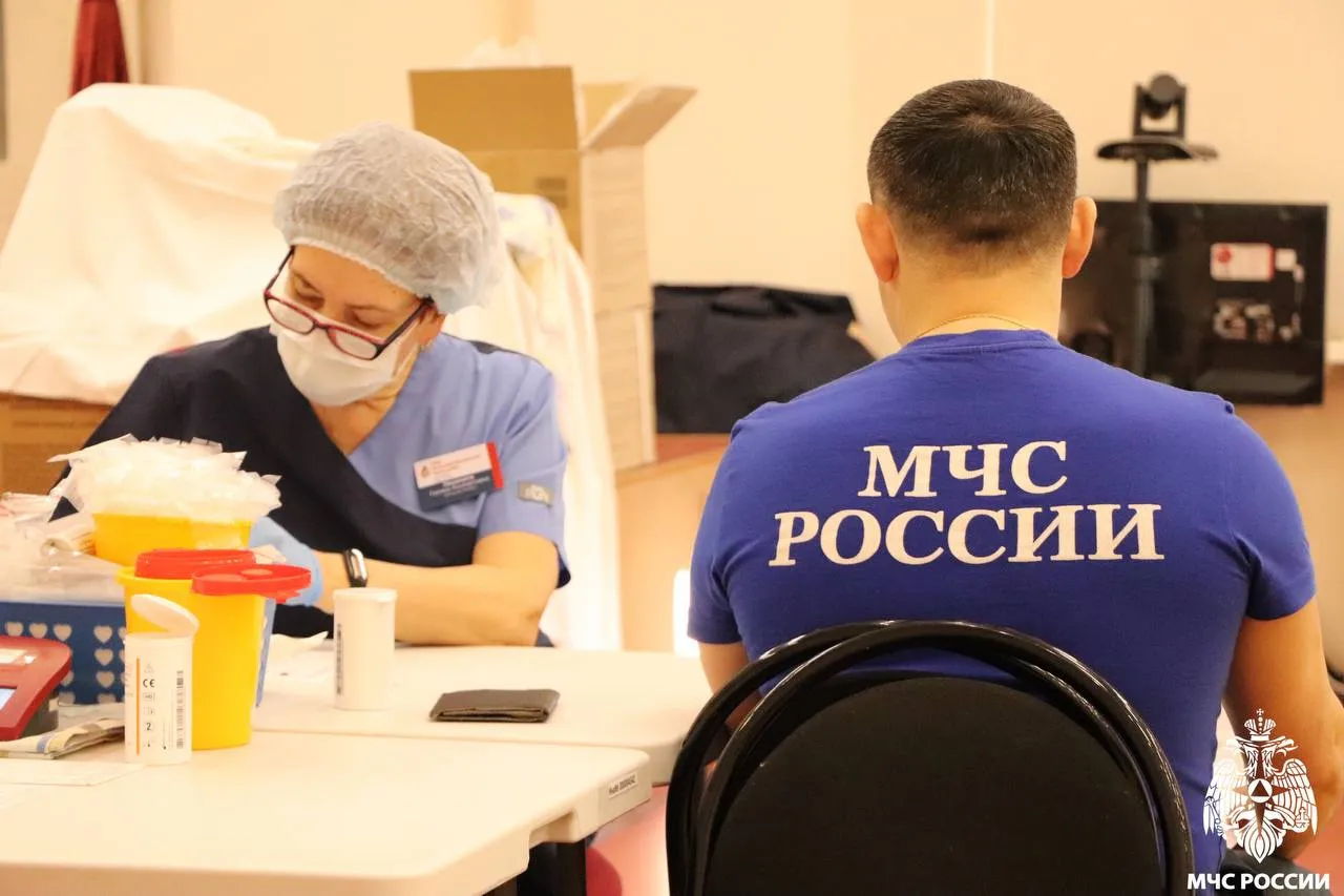 Сотрудники МЧС Коми лишились крови