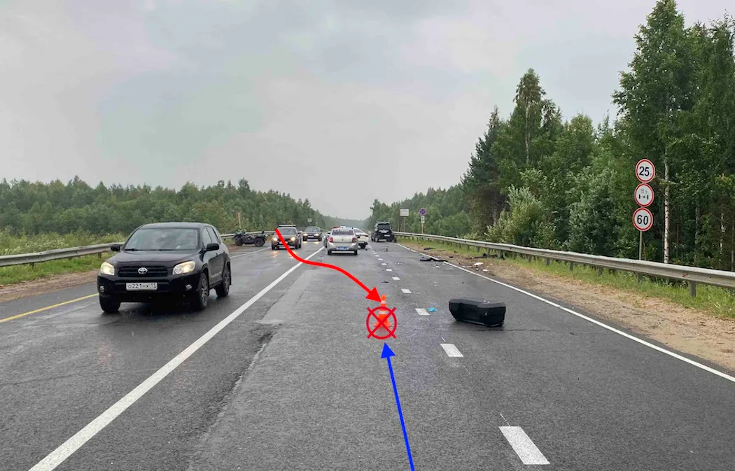 В Коми водитель квадроцикла врезался в автомобиль Kia