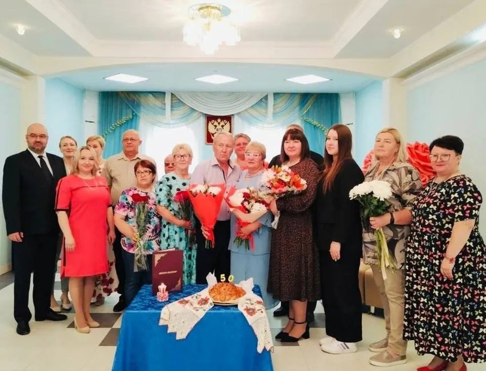В Коми супруги Шушарины скрепили золотую свадьбу свежими обещаниями