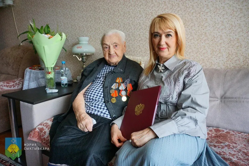 Жительница Коми Клара Зинина отметила 100-летний юбилей