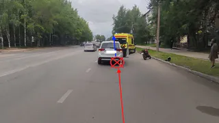 В Коми мотоциклисту на «Яве» понадобилась помощь врачей после ДТП